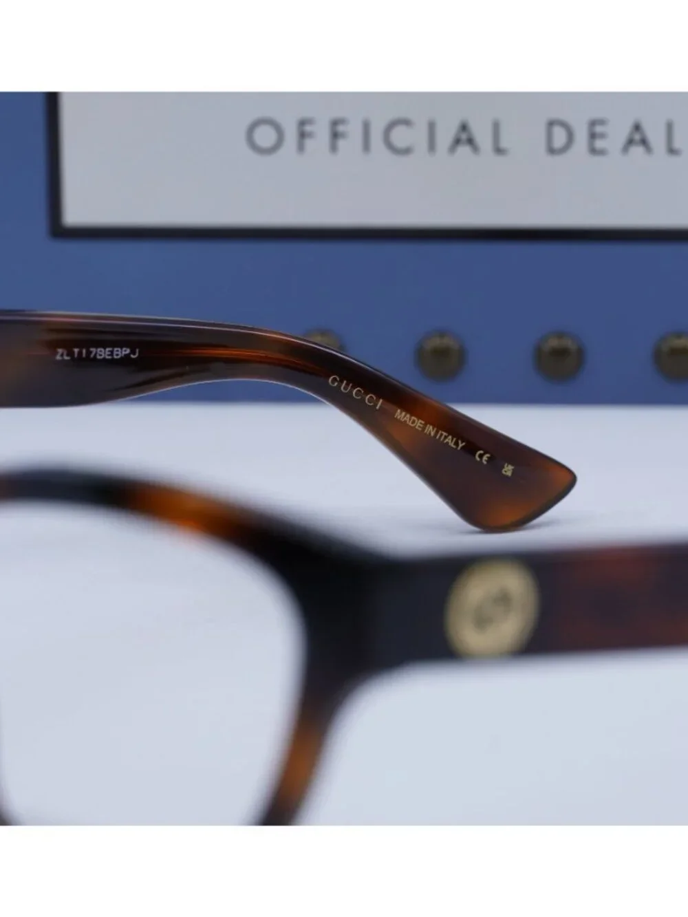 Gucci GG1581O 002 Cat Eye Eyeglasses 55mm - Havana